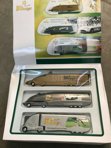 Bitburger colani 3er truck set - bitburger,