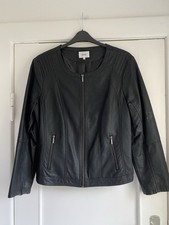 Kunstleder Biker Jacke von
