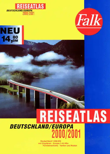 Reiseatlas deutschland europa - reiseatlas, /europa