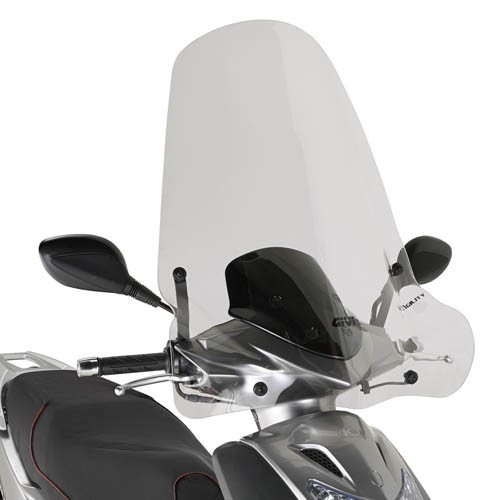 Transparenter windschutz givi - transparenter,
