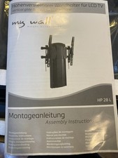 My Wall HP 28 L Höhenverstellbare TV Wandhalterung 37-60 Zoll
