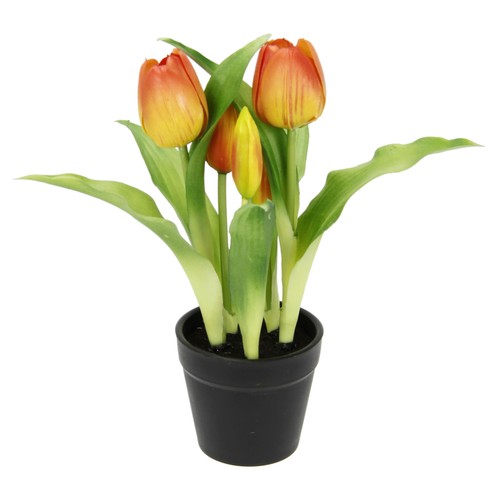 Künstliche tulpen topf - künstliche,