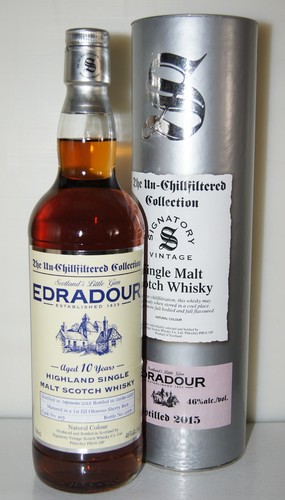 Edradour 10y 2015 fill - edradour,
