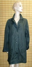 BLAUER REGENMANTEL - RAINCOAT - NYLON - VINTAGE - LILION - GR. 46