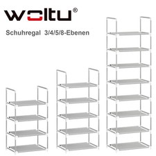 WOLTU Schuhregal 3/4/5/8 Ebene