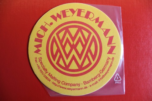Bierdeckel weyermann - bierdeckel,