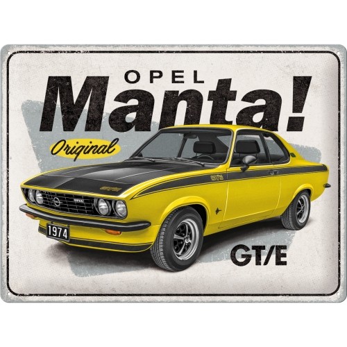 Opel manta nostalgie - opel, gt/e