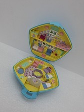 Polly Pocket In The Nursery Baby Care Centre Dose Blau 1992