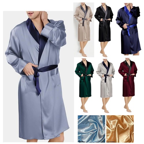 Herren bademäntel satin - herren,