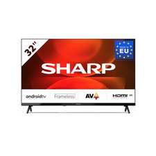 32 Zoll Fernseher (80 cm) HD Ready Android TV - LED Smart TV - SHARP 32FH2EA 
