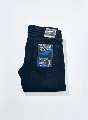 Samurai jeans blue sword - blue,