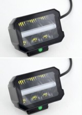 2x LED Flood Light & Turn
