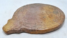 Antik Sand Stein Rund Chapati Brot Rolling Platte Original Alt Handgeschnitzt