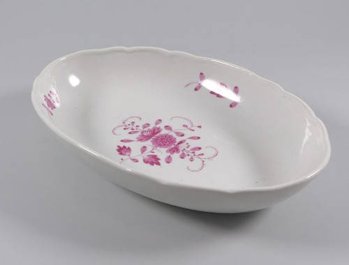Meissen schale oval - schale, indische