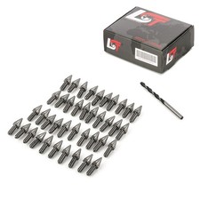 40x Spikes Edelstahl