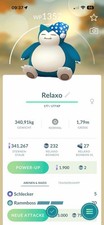 !!! Pokémon GO Relaxo mit Schlafmütze Snorlax with Nightcap! RAR ! Tausch