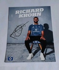 Richard Krohn (Hamburger SV 2024/2025) NACHDRUCK Teutonia Viktoria Berlin selten