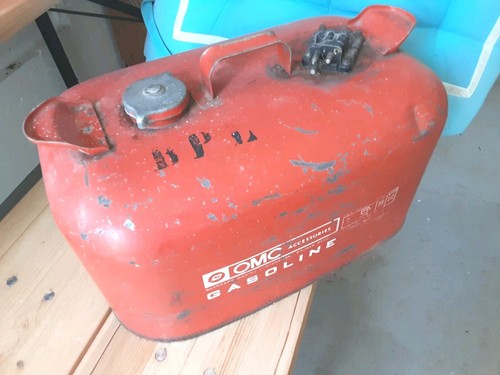 Vintage omc gasoline - omc, gasoline-tank/