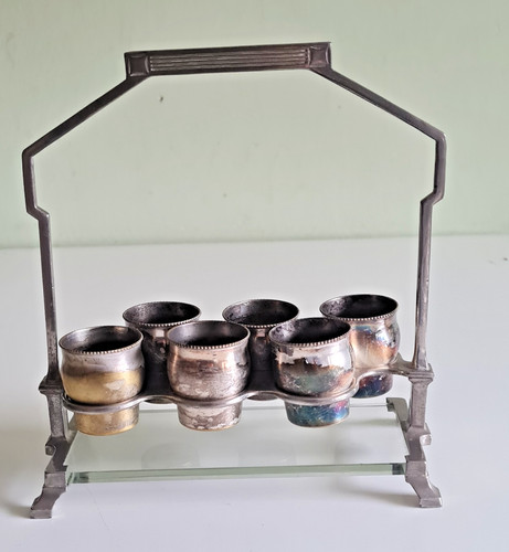 Art deco becher set - art,