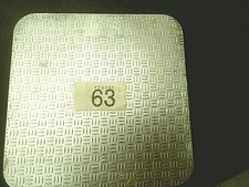 Aluminium RIFFELBLECH ZUSCHNITTE 200mm x 200mm x 1,5mm stark Grille Webmuster