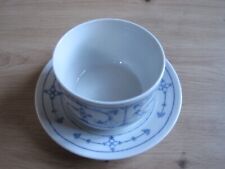 Sauciere Jäger Eisenberg GDR blau Strohblume Saks Suppentasse