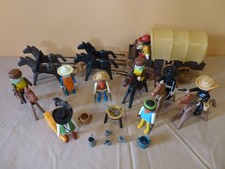 Playmobil Western Planwagen Kutsche Banditen