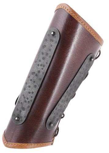 Leder armschützer arnulf mit - armschützer,