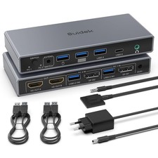 DP in - HDMI out - KVM Switch