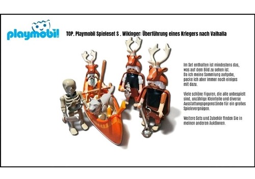 Playmobil vintage wikinger - vintage,