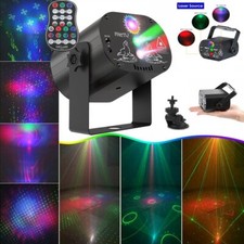 RGB 480 Muster Laser Projektor Bühnenlicht USB Disco DJ Party Lichteffekt remote