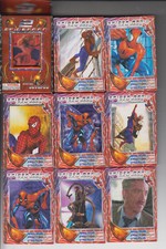 Spiderman 2 Trading Cards,Comic Sammelbilder v.2005,36 vers.Karten + OV Box,1,80