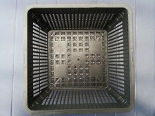 3 Pflanzkörbe für Wasserpflanzen aus Kunststoff für den Gartenteich,