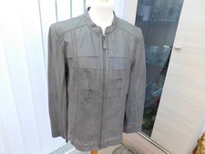 Lederjacke, BONITA, grau