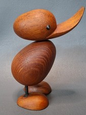 Teak Holz Ente 60 er Jahre