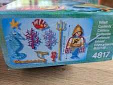 Playmobil 4817 Meeresprinz mit Seepferdchen, Fisch, Korallen, Seestern