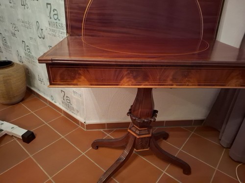 Biedermeier spieltisch - biedermeier,