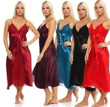 Damen langes Negligé