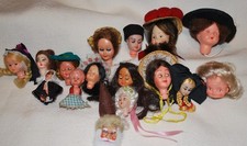 Vintage alte Puppen -Konvolut
