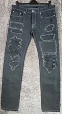 Diesel black gold - black, distressed