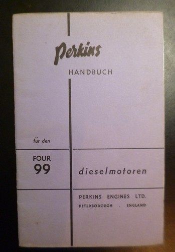 Perkins dieselmotor 99 - dieselmotor, 4.99