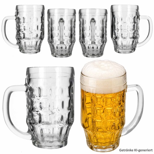6er set mani bierkrug - 6er, 0,5l