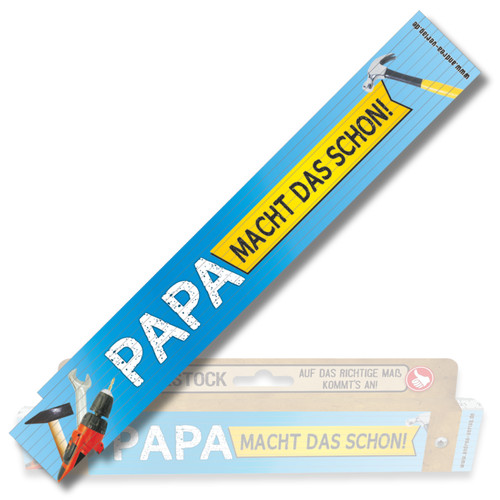 Zollstock papa macht - das, schon