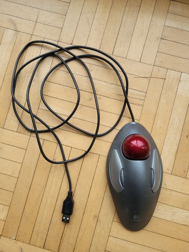 Logitech marble mouse - mouse, •