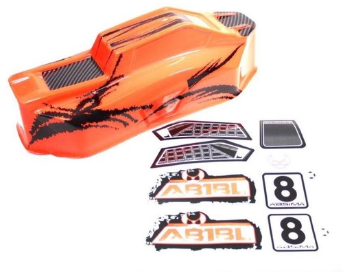 Absima karosserie orange 10 - orange, 1:10