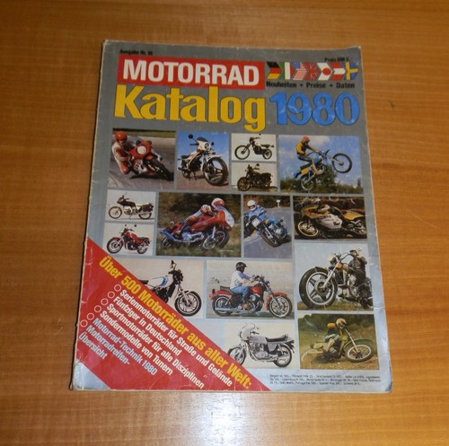 Motorrad katalog 1980 aus - motorrad,