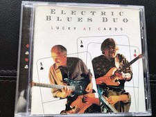 ELECTRIC  BLUES  DUO   -   Lucky At  Cards   ,  CD  1998 ,  JAZZ , Rock , BLUES