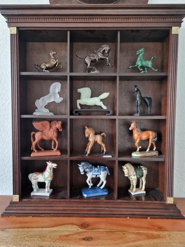 Franklin mint horses - "horses, the