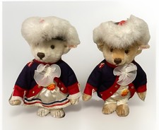 Steiff Deutschland Teddybär Funkenmariechen + Stadtsoldat limitierte Auflage