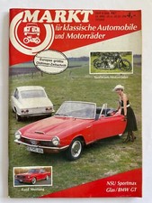 Datzun 240/260 Z, Ford Mustang, Glas/BMW GT, Sunbeam, NSU-Sportmax,Tempo Dreirad