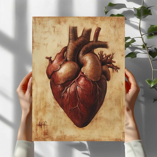 Anatomisches herz premium - herz,